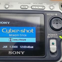 Sony Cybershot digital camera