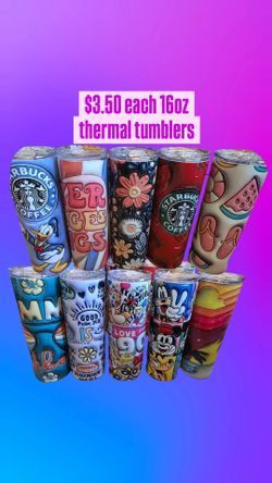 NEW 16oz Thermo Tumblers