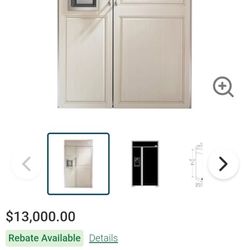 Kitchenaid Fridge & Freezer High Quality Combo
