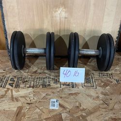 40 Pound Dumbbell