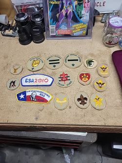 Boy scout patches lot of 15