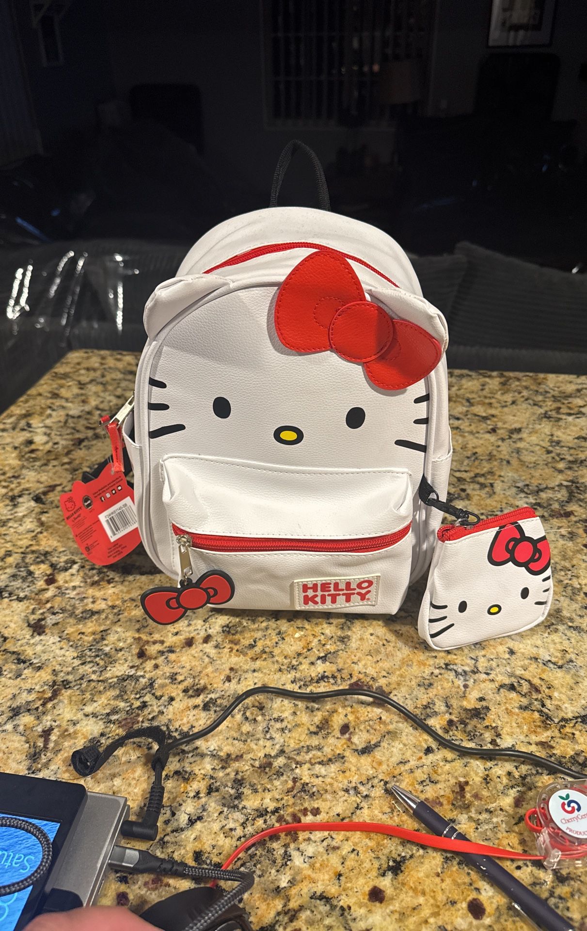 Hello Kitty Mini Backpack With Coin Purse