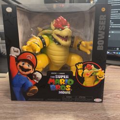2023 Bowser Super Mario Bros. Movie 7” Fire Breathing Figure 