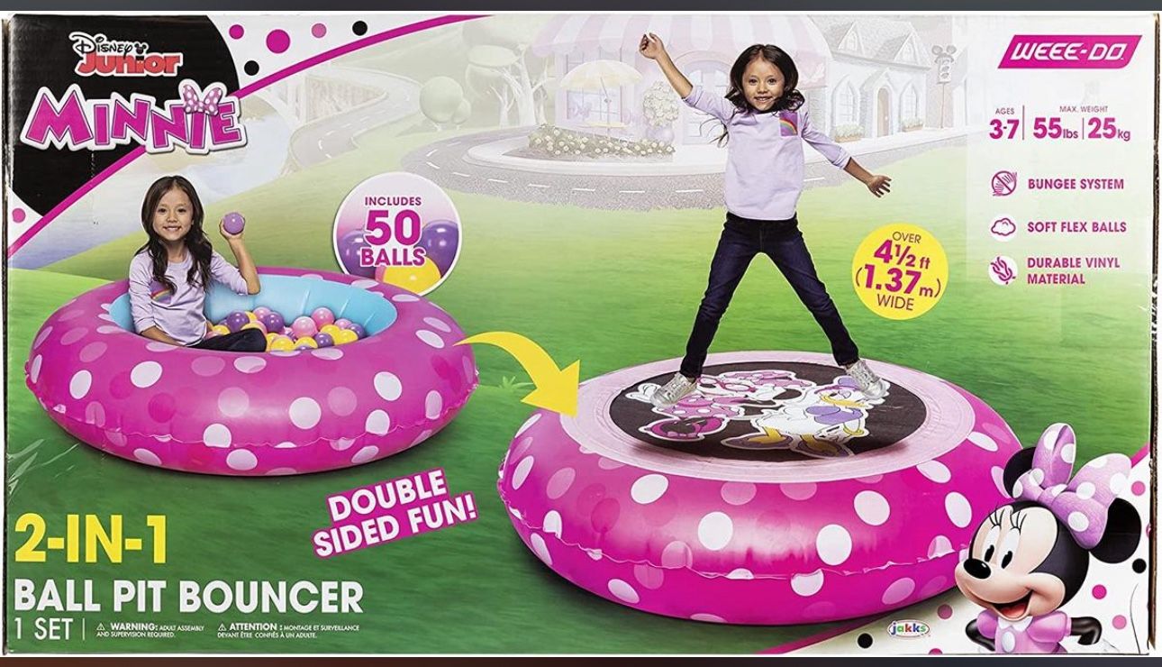 Minnie Mouse Ball /bouncer (moving Sale)