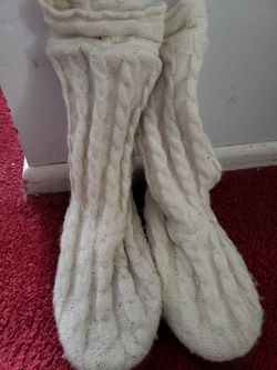 Blu Chic Slipper Boots Size M 7/8