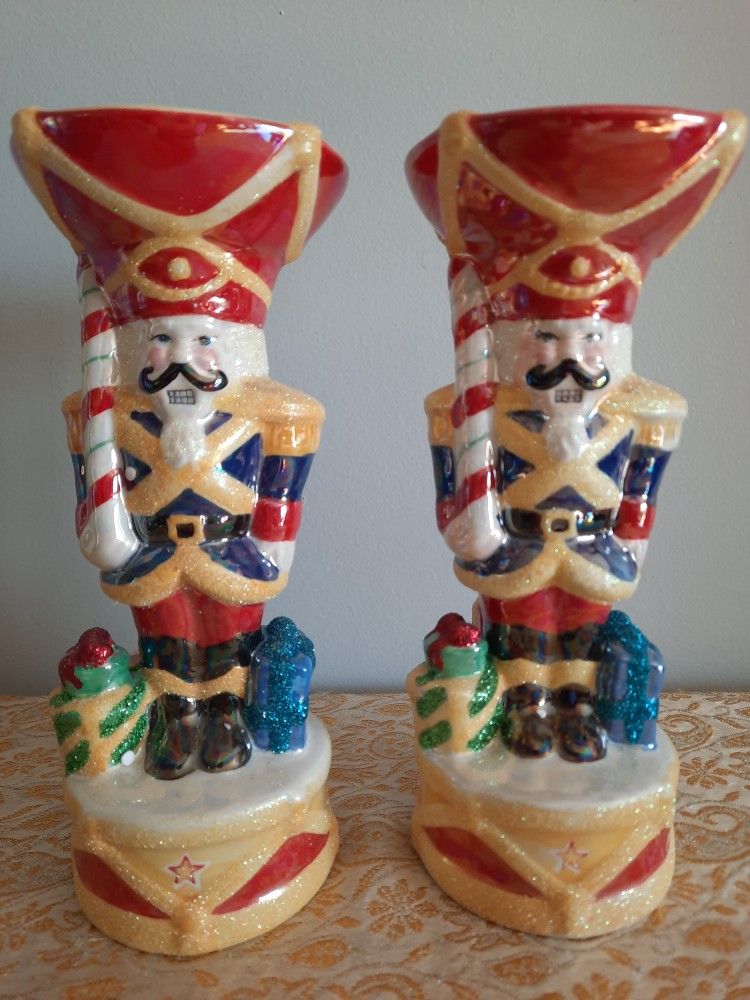 NUTCRACKER CANDLE HOLDER Christoher Radko