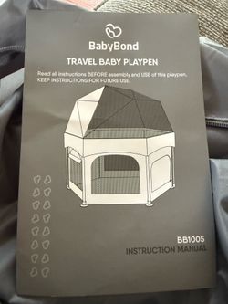 Travel playpen