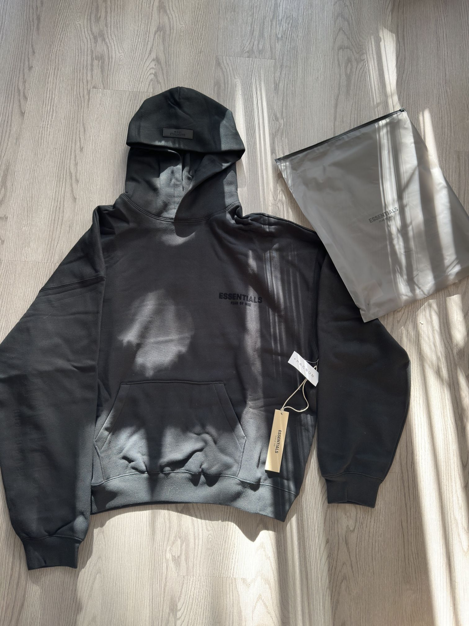 Essentials Black Hoodie