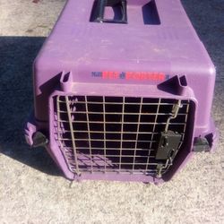 Purple Petmate Pet Kennel 15.00
