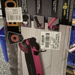 Electric Scooter Pink