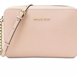 Michael kors crossbody soft pink top