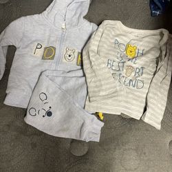 Winnie the Pooh Outfit Size 24 Months 