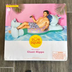 Giant Hippo For Your Pool 