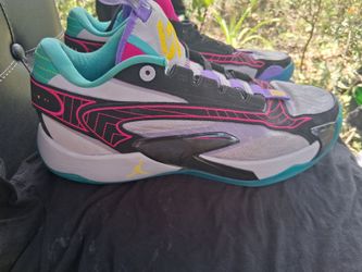 NIKE AIR JORDAN LUKA 2 "ALL STAR" WOLF GREY-YELLOW-BLACK size 11.5