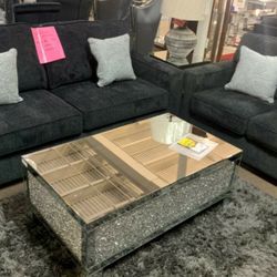 Altari Blueish gray sofa and loveseat $10 down leasing
