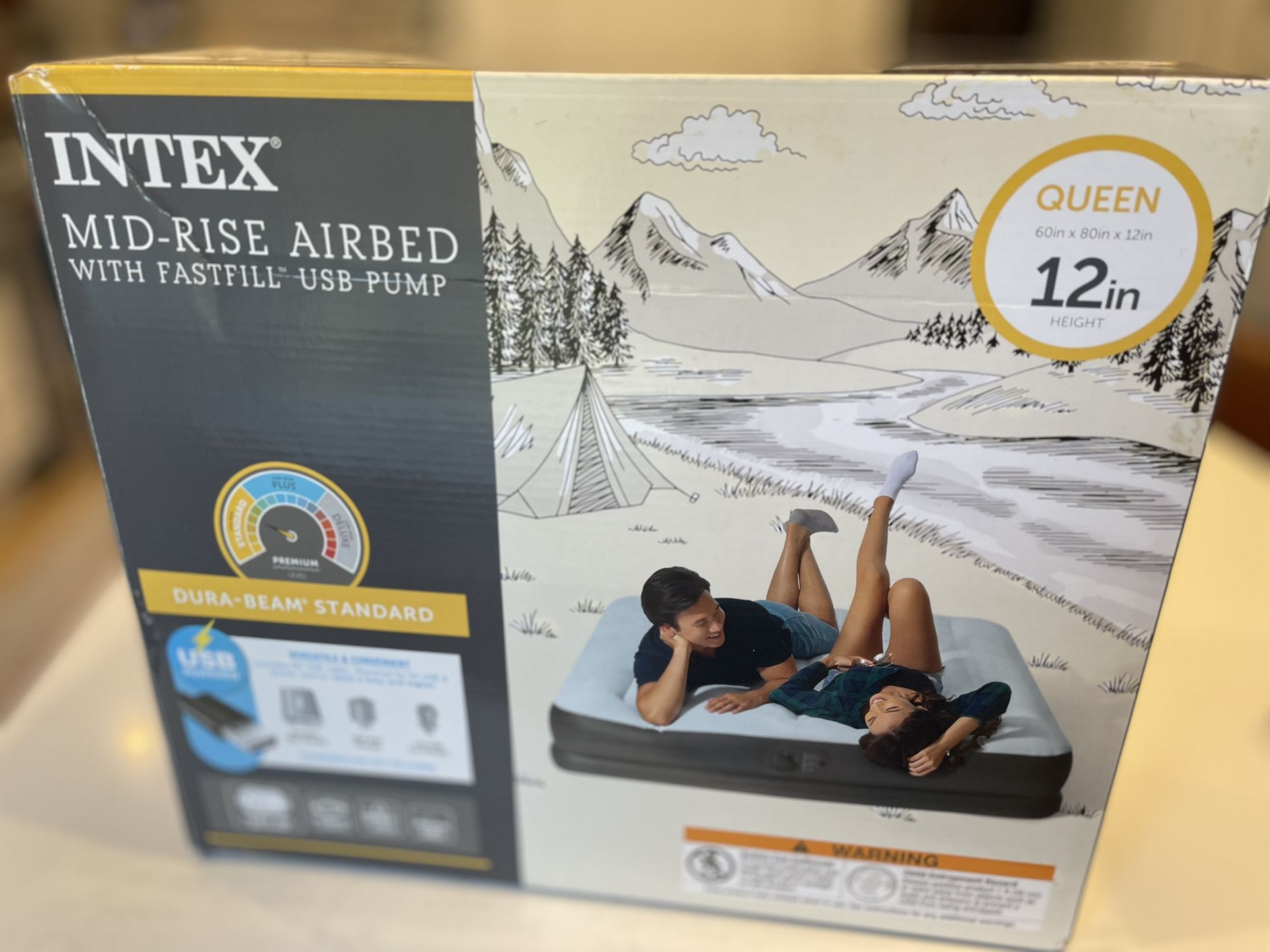 Intex Air mattress Queen
