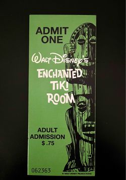 Disney’s Enchanted Tiki Room Wood Sign