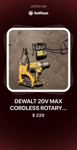 Dewalt drills and battery and charger