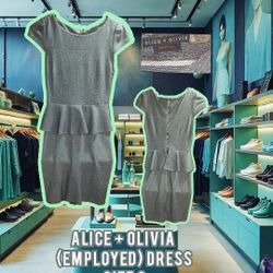 Alice And Olivia Employed Dress (Brand New)