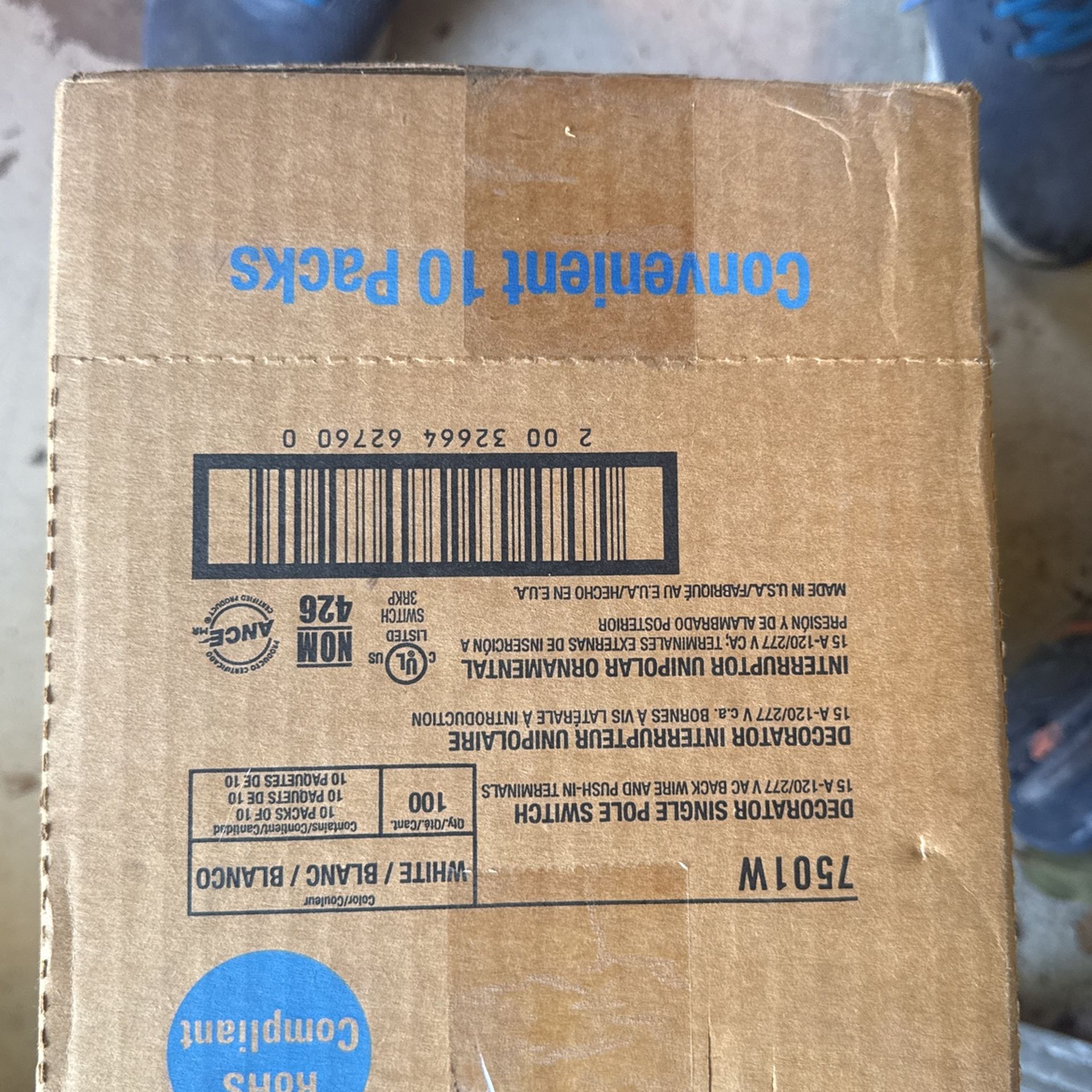 Eaton Decorator Single Pole Switch Electrical equipment & Supplies