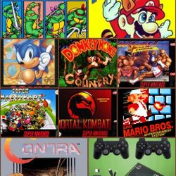 Mas De 10,000 Juegos De Playstation / Psp/ Nintendo / Super Nintendo Etc...
