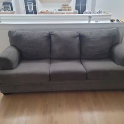 Queen Sofa Bed - Ashley Furniture - Dark Gray