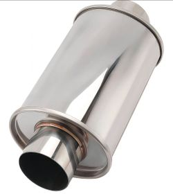 2.5" Ultra Quiet Resonator Muffler
Ultra Quiet 304 Stainless Steel