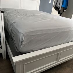 Full Size Bed Frame With  Box Spring 