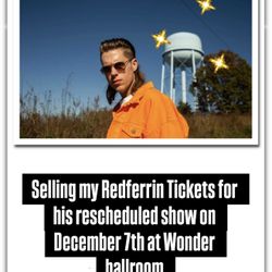 Redferrin Concert Tickets 