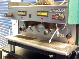 2 group rancilio espresso machine