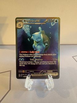 Blastoise ex 200/165 Sv: Scarlet & Violet 151 Holo Special Illustration Rare