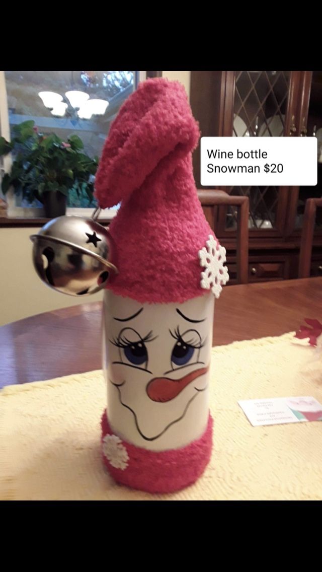 Christmas Wine Bottle Cover