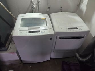 LG washer and dryer set