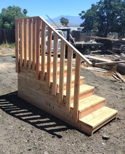 Mobile Home Steps. 