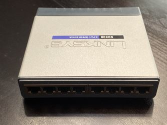 Linksys SD208 10/100 Ethernet Switch