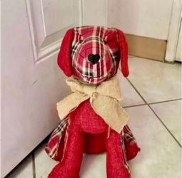 Dog Doorstop Decor