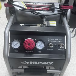 Husky 4.5 Gal. 175 PSI Portable Electric Quiet Air Compressor