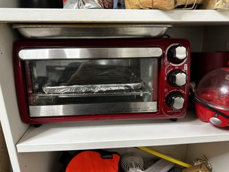 Red Small Conventional Oven