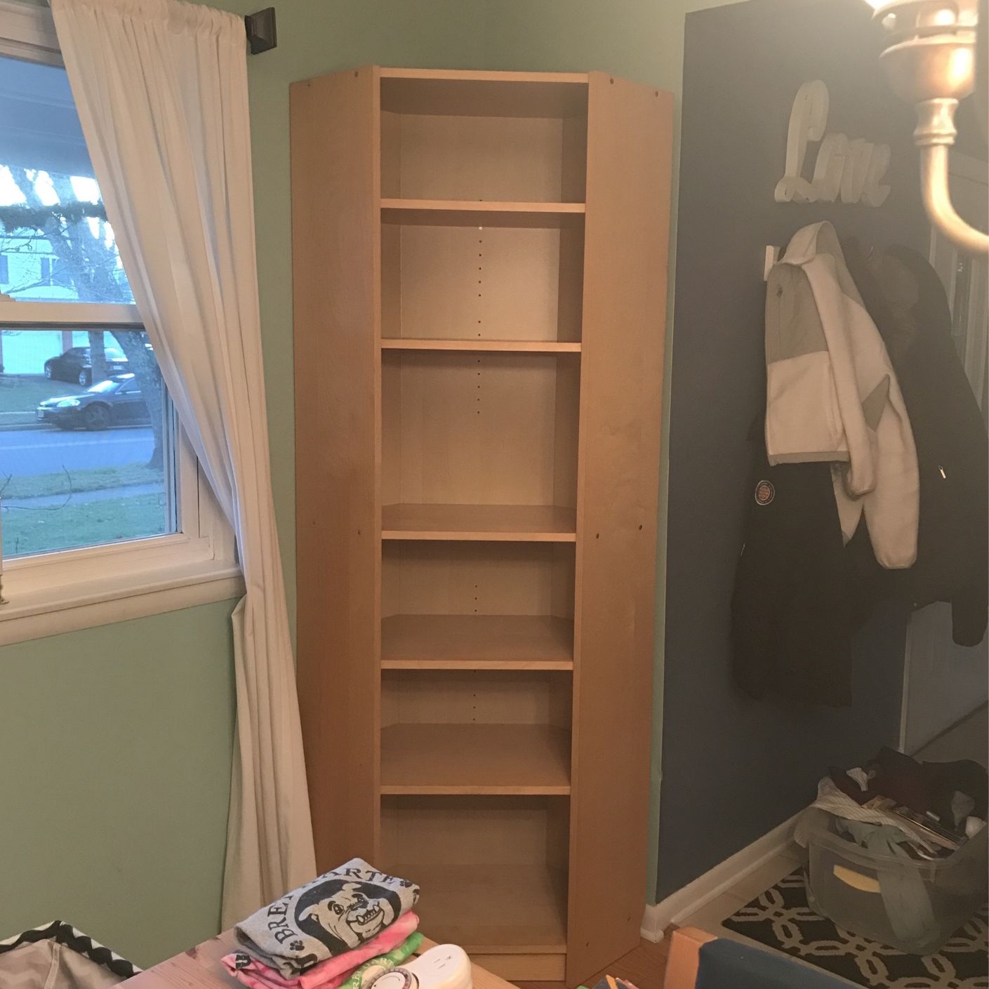 Ikea Billy corner bookcase