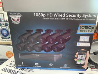 Wired security system