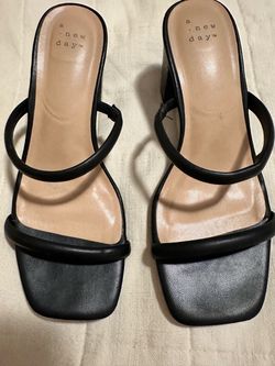 Target two strap sandals 6