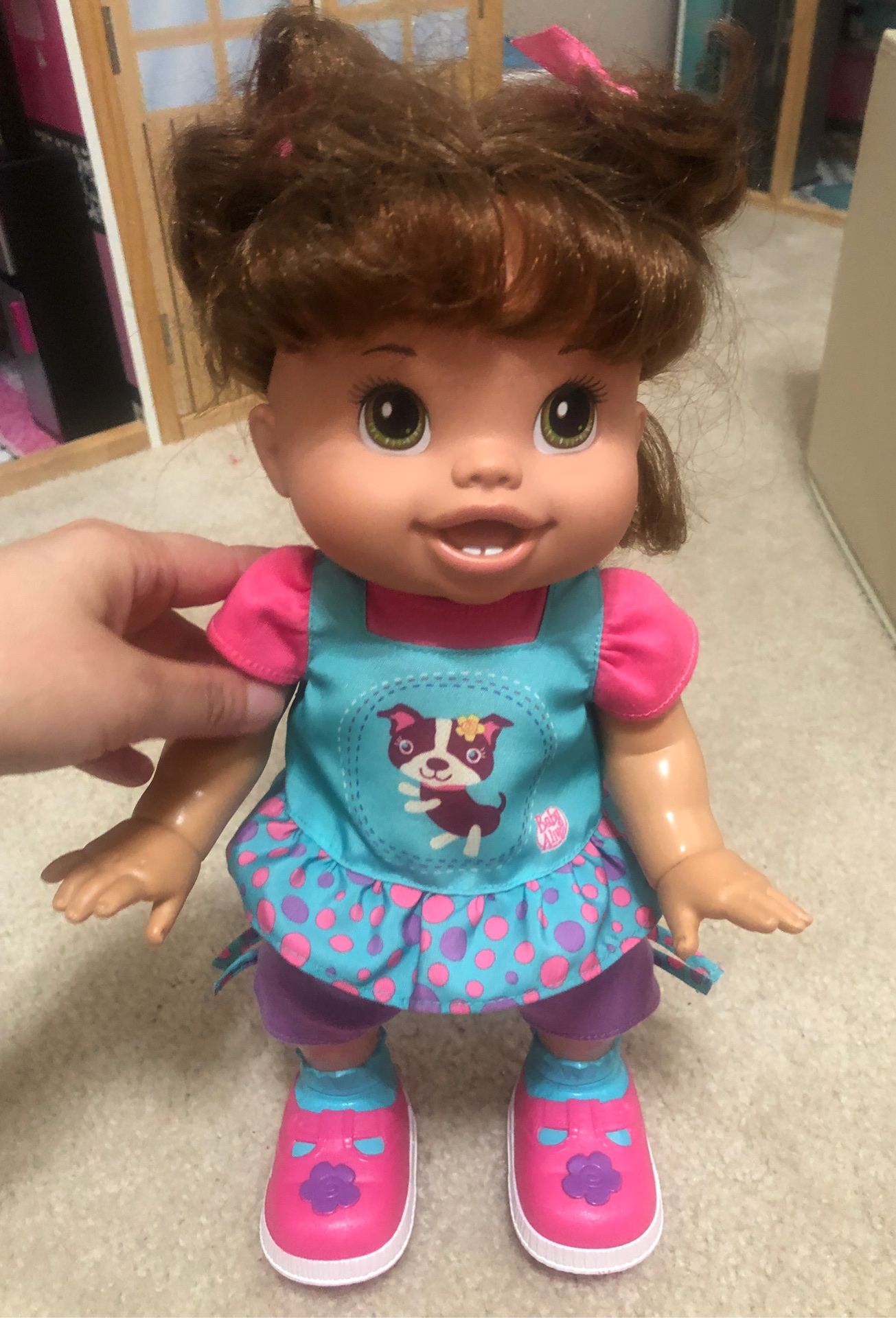 Talking baby alive doll