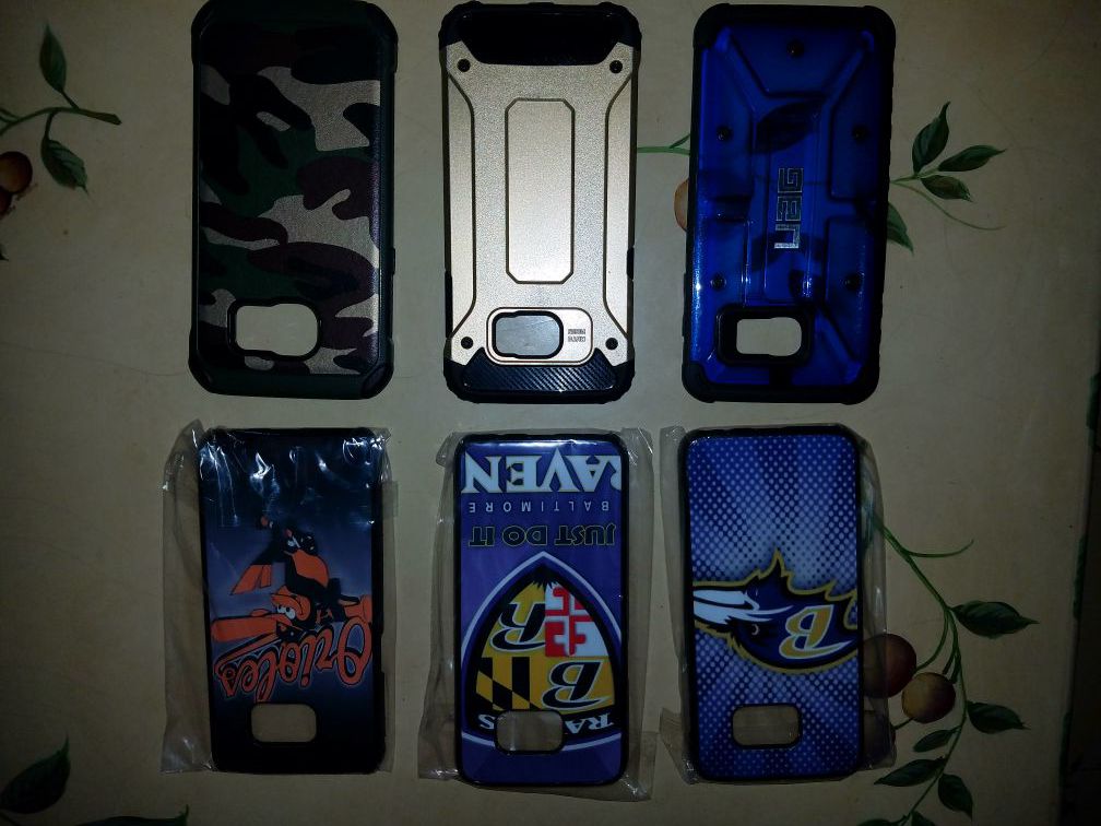Samsung S7 Edge and 6 cases