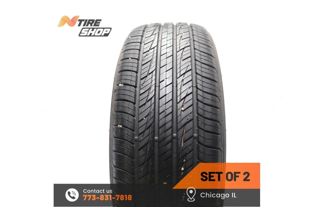 Set of 2 Used 8.5/32 255/60R18 108H Kumho Crugen HP71