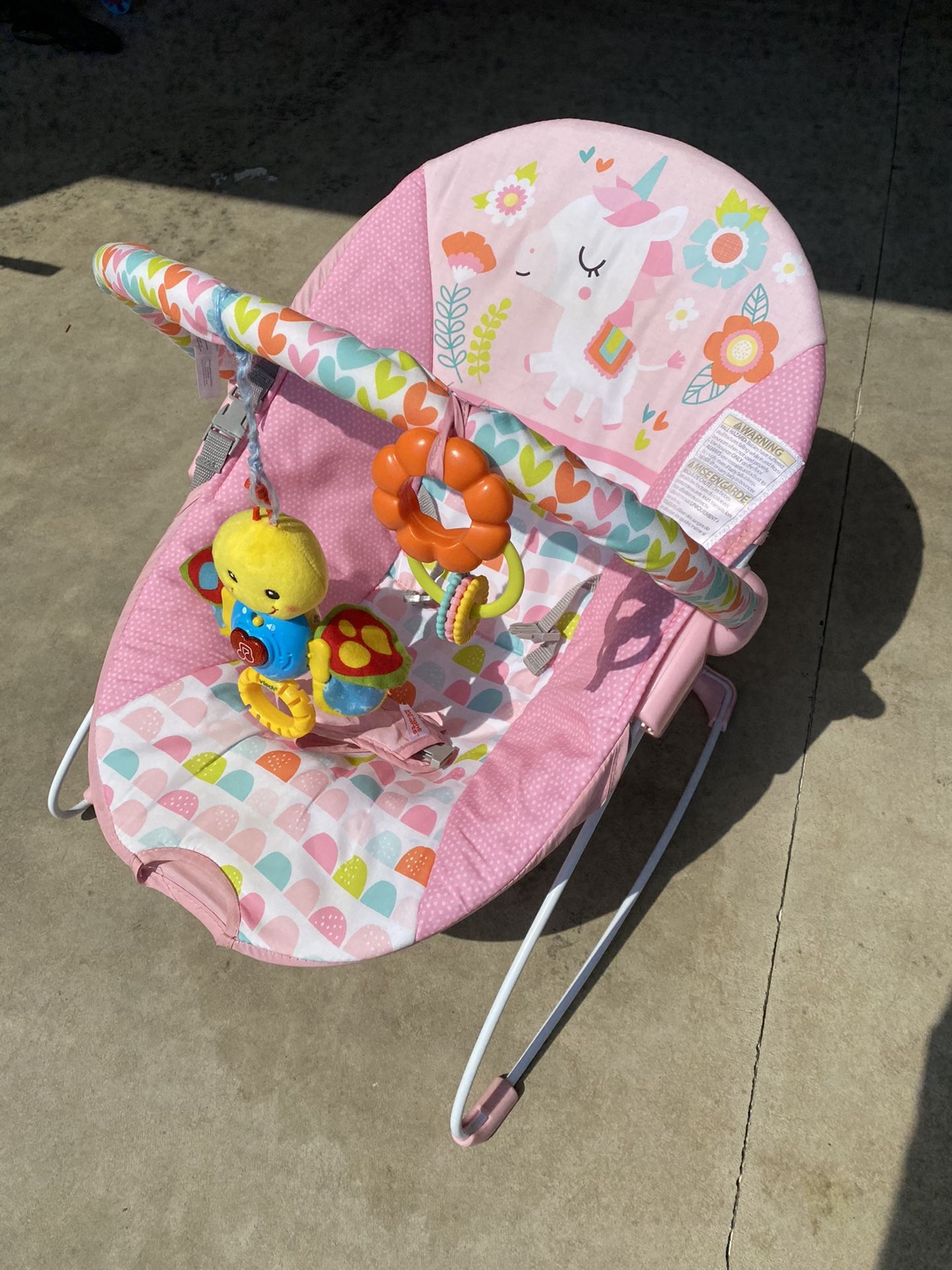 Baby floor swing