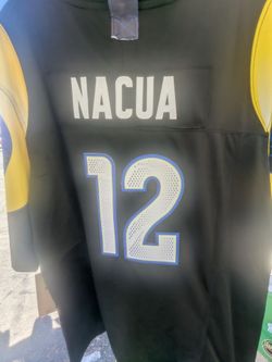 Rams Jersey #12 Nacua Black