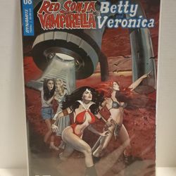 Red Sonja Vampirella Meet Betty And Veronica Dynamite Entertainment Comic Book 