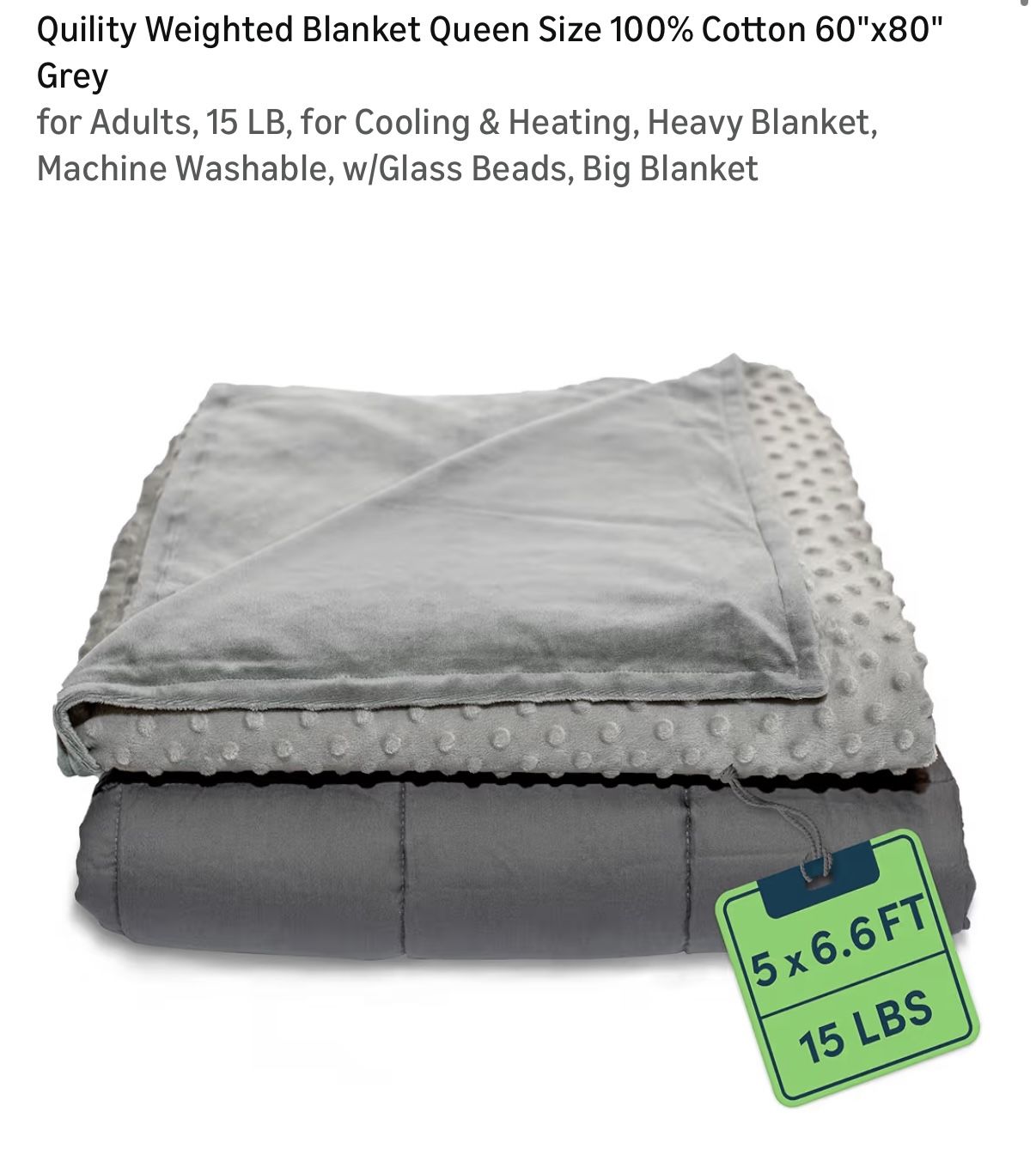 15lb Weighted Blanket 
