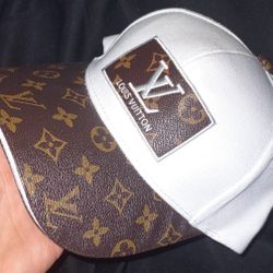 Louis Vuitton Lambskin Leather Monogram Hat New 