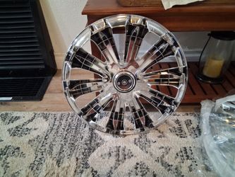 17 inch chrome hub caps  snap on